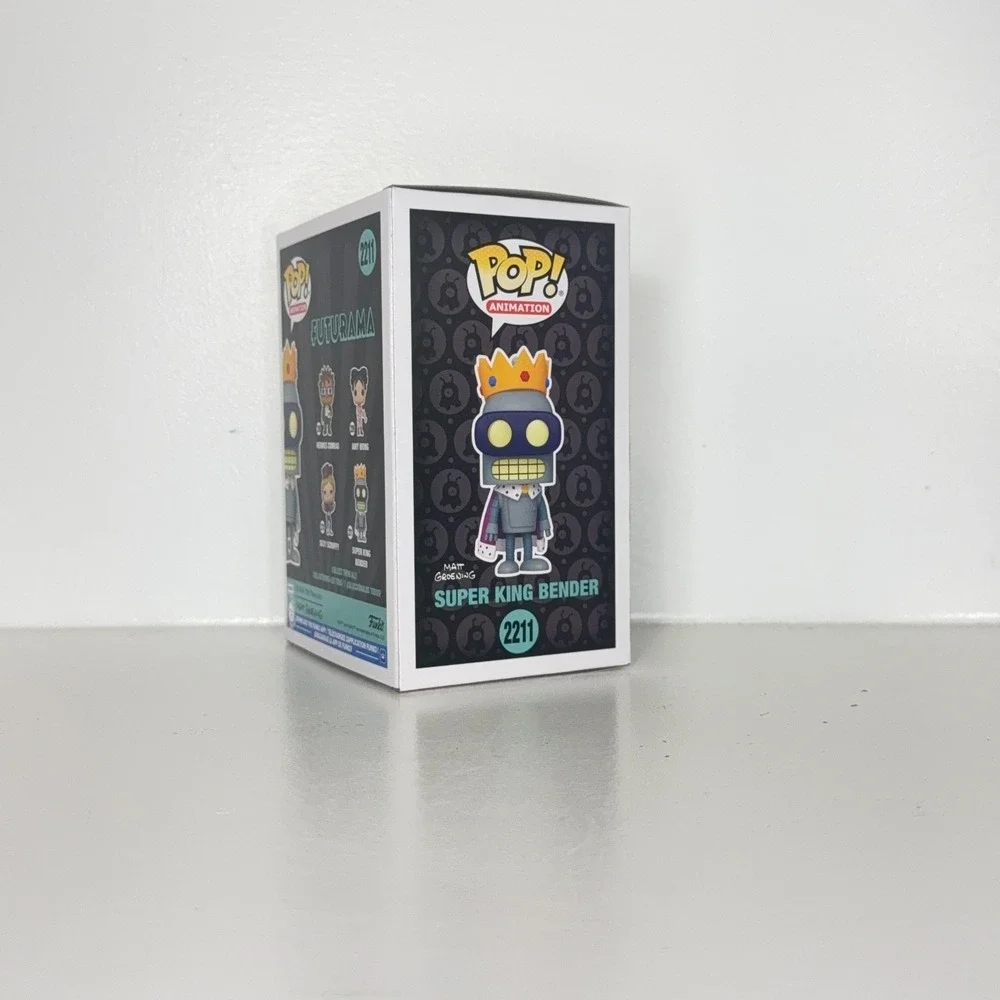 Funko‎ Pop #2211 Super King Bender Futurama Vinyl Figure Animation Collectible